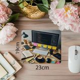 Luluyen Post-It ve Kod Parçacıklı Geliştirici Mouse Pad - 19X23 cm 2 mm Dikdörtgen Ithal Baskılı Mouse Pad - Özel Baskı - Renkli