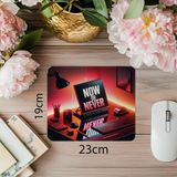 Luluyen Şimdi Ya Da Asla Temalı Parlak Tasarım Mouse Pad - 19X23 cm 2 mm Dikdörtgen Ithal Baskılı Mouse Pad - Özel Baskı - Renkli