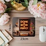 Luluyen Tamamla Odaklı Parlak Tasarım Mouse Pad - 19X23 cm 2 mm Dikdörtgen Ithal Baskılı Mouse Pad - Özel Baskı - Renkli