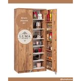 Luma Home Brienz Tekerlekli Kiler Dolabı - Atlantik Çam