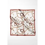 Luma Neckwear İpek Dokulu Saten Fular 70x70