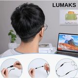 Lumaks Gözlük Ipi Uzun Kısa Ayarlanabilir 40CM Gözlük Askısı - Standart