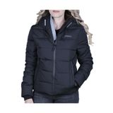 Lumberjack 100559599 Apreski Coat Siyah Kısa Kadın Kaban