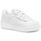 Lumberjack 101330077 Kadın Sneaker 3m Freya Wmn 3fx Düz Taban Beyaz Spor Ayakkabı