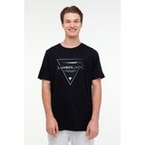 Lumberjack 11C-ELG22001 ML CRIS 4FX Siyah Kısa Kollu Erkek T-Shirt