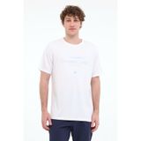 Lumberjack 11C-ELG22001 ML CRIS 5FX Beyaz Kısa Kollu Erkek T-Shirt