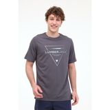 Lumberjack 11C-ELG22001 ML CRIS 5FX Gri Kısa Kollu Erkek T-Shirt