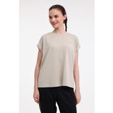 Lumberjack 11CK1213 WL CINDY 5FX Haki Kısa Kollu Kadın T-Shirt