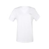 Lumberjack 11CT126 4 FX WB V Neck Beyaz Kadın T-shirt