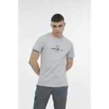 Lumberjack 11URBNG18 Ravos Gri Erkek T-shirt