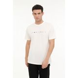 Lumberjack 11URBNG2022 4FX ML Mesus Ekru Erkek T-shirt