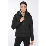 Lumberjack 2SN31 Apreski Coat Erkek Siyah Kadın Mont