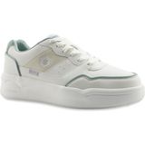 Lumberjack 5m Fit 5fx Günlük Sneakers Beyaz Kadın Spor Ayakkabı Tekstil Malzeme Düz Taban ile Günlük Rahatlık