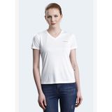Lumberjack 5M WB PES V NECK 11CT127 5FX Kadın Tişört