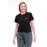 Lumberjack 5M Wl Anna 11 5Fx Kadın Siyah T-Shirt - 101931824