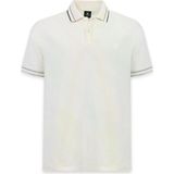 Lumberjack 6m MB Vyn 12BS115 6fx Polo Yaka Beyaz Erkek T-Shirt - 2XL