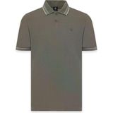 Lumberjack 6m MB Vyn 12BS115 6fx Polo Yaka Haki Erkek T-Shirt - 2XL
