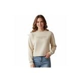 Lumberjack Aber Yog Bisiklet Yaka Sweatshirt, S, 20-102020859-1, Bej, kadın