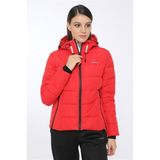 Lumberjack Apreski Coat Kadın Kısa Mont Kaban Kırmızı V4 - XL