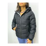 Lumberjack Apreski Coat Kapşonlu Sn31 Şişme Siyah Kadın Mont