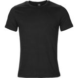 Lumberjack AS00541793 100581714 CT102 Basic C Neck Lumberjack Erkek T-Shirt Siyah - Açık İndigo