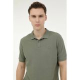 Lumberjack Basic Erkek Haki Klasik Yaka Polo Tişört 101533535