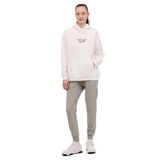 Lumberjack Belda Kadın Ekru Kapüşonlu Sweatshirt, Ekru, S/M