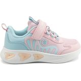 Lumberjack Berry 5pr Pudra Kız Çocuk Spor Ayakkabı - Pembe - Açık Mavi