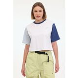 lumberjack Beyaz Kadın Kısa Kol T-Shirt WL ANNABEL 11CK1235 4FX