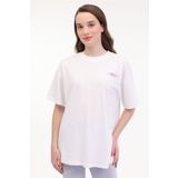 lumberjack Beyaz Kadın Kısa Kol T-Shirt WL MOIRA 11F212 5FX