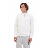 Lumberjack BS47 Dik Yaka Sweatshirt, L, 20-102024315-2, Ekru, erkek