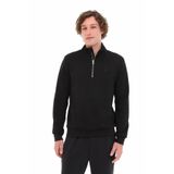 Lumberjack BS47 Dik Yaka Sweatshirt, XXL, 20-102024315-2, Siyah, erkek
