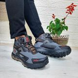 Lumberjack Burk Gri-Siyah Waterproof Outdor Erkek Bot - Gri - Siyah