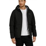 Lumberjack Çift Taraflı M-SN55 Lucas Coat Mikrofiber Erkek Mont Outdoor Kullanım İçin Siyah Renk