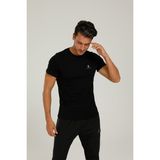 Lumberjack CT102 Basic C-Neck Siyah Erkek T-Shirt