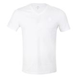 Lumberjack Ct106 V Neck Erkek Beyaz V Yaka Tişört, M