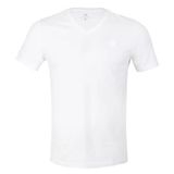 Lumberjack Ct106 V Neck Erkek Beyaz V Yaka Tişört, XXL
