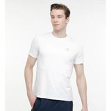 Lumberjack CT110 Modal C Neck Beyaz Erkek T-Shirt - 2XL