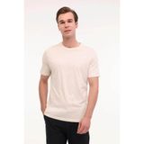 Lumberjack Ct110 Pm C Neck Erkek Bej Yuvarlak Yaka Tişört, M