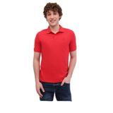 Lumberjack Ct953 Erkek Kırmızı Polo Yaka Tişört, XL