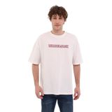 lumberjack Ekru Bisiklet Yaka Oversize T-Shirt, L, ML FRANCO 11FF17 5FX, Ekru-101945609, Erkek