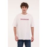 lumberjack Ekru Erkek Kısa Kol T-Shirt ML FRANCO 11FF17 5FX
