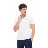 Lumberjack Erkek Beyaz Polo Yaka Tişört S Beden ML CRIS 12ELG22001 5PR Modeli