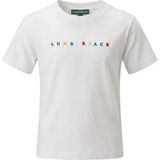 Lumberjack Erkek Çocuk T-Shirt A102204435 Kids Iden Pam T-Sh 6fx - Beyaz - 8 - 9 Yaş