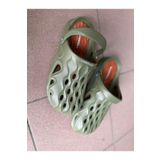 lumberjack ERKEK HAKİ YEŞİL RENK CROCS MODEL TERLİK SANDALET MADDOX HAFİF EVA TARZ