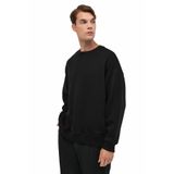 Lumberjack Erkek Siyah Sweatshirt 2XL Beden MB ROS 16HS108 5PR Modeli
