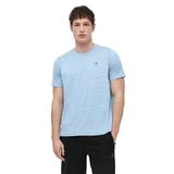 Lumberjack Erkek Spor T-Shirt, Mavi Muline, L Beden