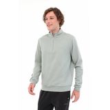 Lumberjack Erkek Sweatshirt, Yarım Fermuarlı, Yeşil, M Beden