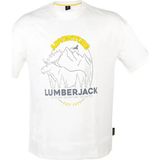 Lumberjack Erkek Tişört 4m ml Teon 11UT1013 4fx 101567857 - 2XL - Ekru