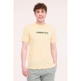 Lumberjack Erkek Tişört Asahı 11TRV26 Sarı - 2XL